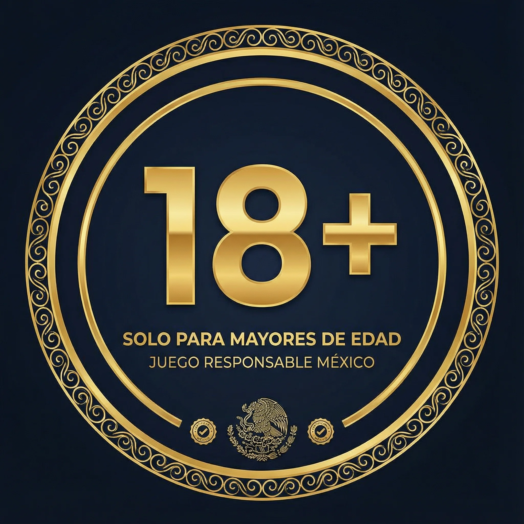 Solo mayores de 18 años - Juego responsable México