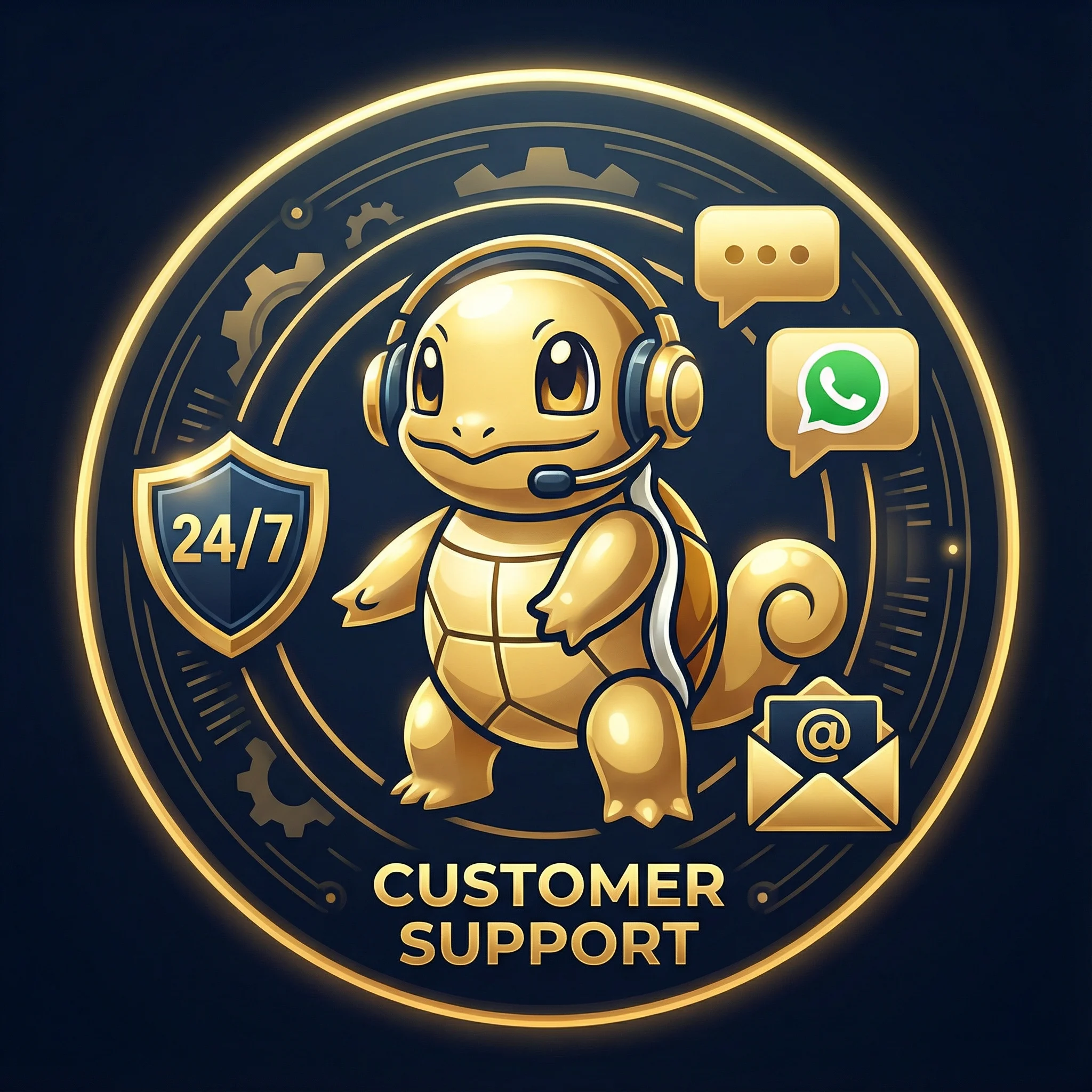 Soporte al cliente 24/7 con chat, WhatsApp y correo electrónico